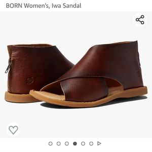 Born Iwa Sandals Dark Tan 38 US8